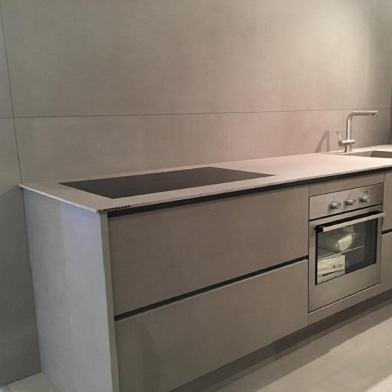 encimera Laminam Calce Grigio