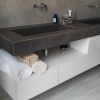 encimera de baño Laminam Fokos Piombo