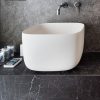 encimera lavabo Laminam Nero Greco
