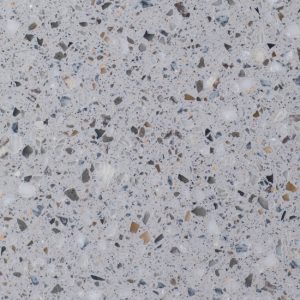 primer plano del modelo terrazo Krion Concrete