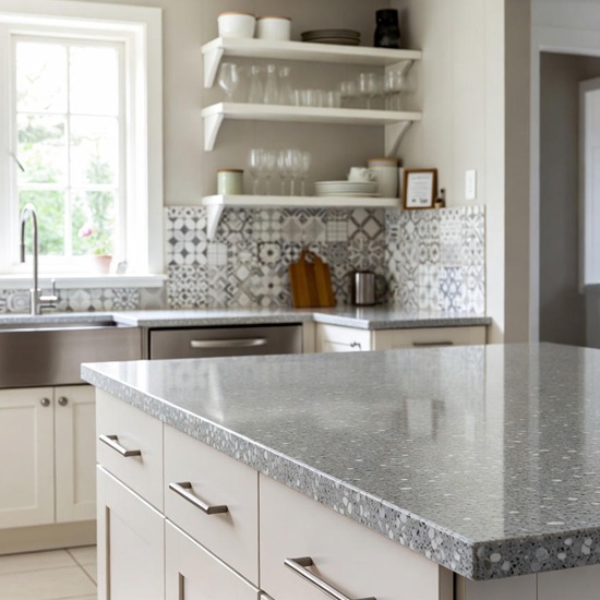 encimera Krion Grigio Classico