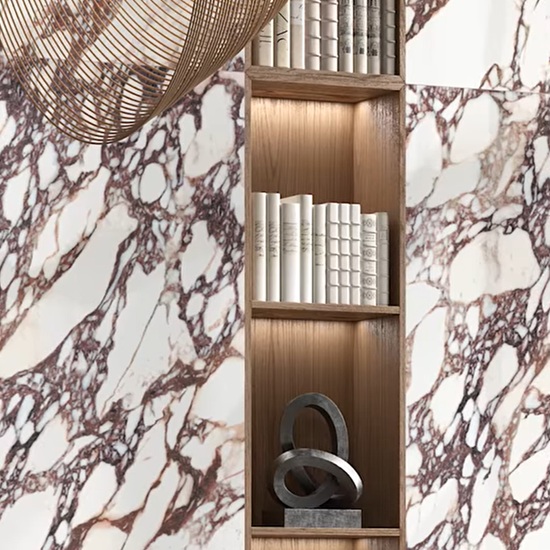 revestimiento porcelánico Laminam Calacatta Viola