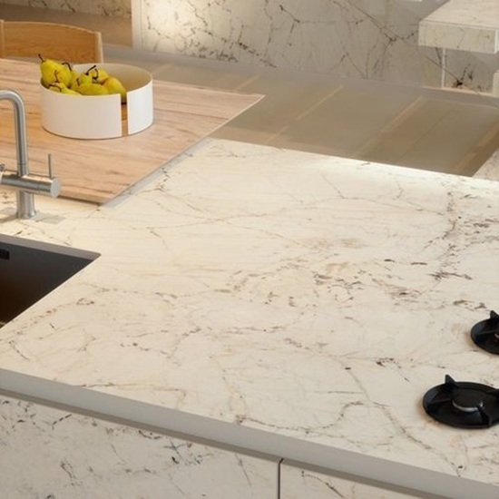 encimera 4 cm Laminam Fusion White