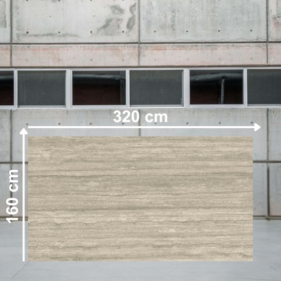 placa Laminam Travertino Silver