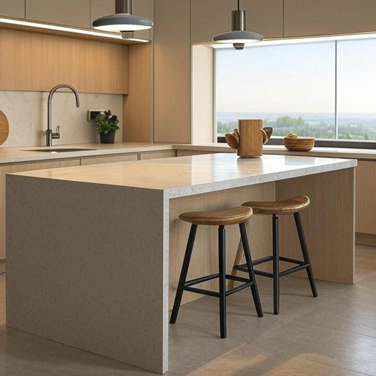 isla cocina Terrazo Ninfea