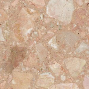 primer plano del terrazo Rosa Del Garda