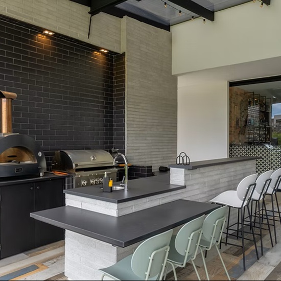 cocina exterior Ascale Blaze Gray