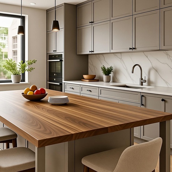 encimeras Laminam Marron Montseny