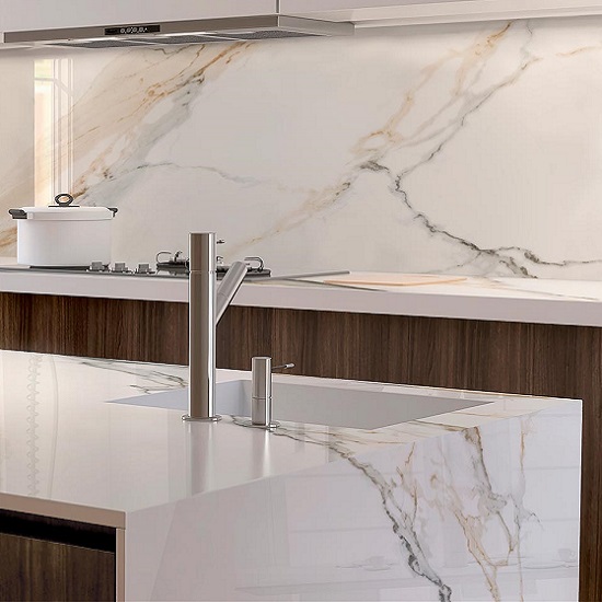 Fregadero cocina arklam atlantis gold resistencia manchas