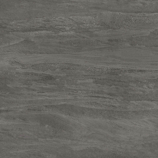 Textura detallada de Neolith Aspen Grey gris con vetas horizontales y acabado mate.