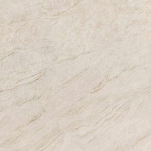 Textura close-up de encimera Neolith Taj Mahal Málaga, acabado silk beige con vetas doradas.