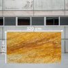 Loseta jumbo de Granito Sahara Gold de 320 x 195 cm con vetas doradas intensas