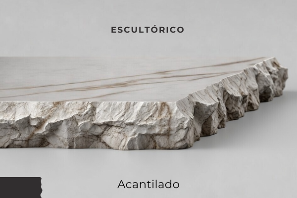 Perfil de canto Acantilado para encimeras Málaga