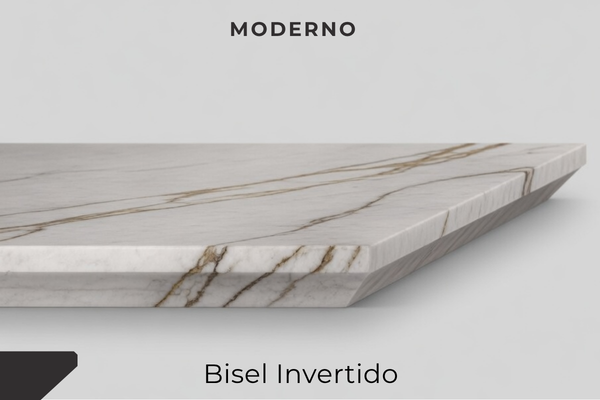Perfil de canto Bisel Invertido para encimeras Málaga