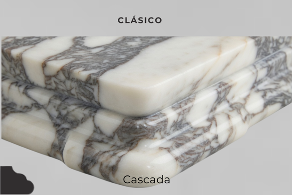 Perfil de canto Cascada para encimeras Málaga