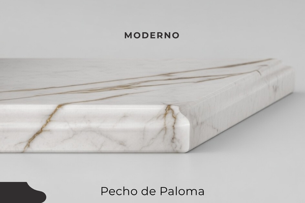 Perfil de canto Pecho de Paloma para encimeras Málaga