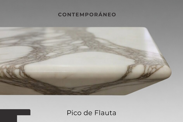 Perfil de canto Pico de Flauta para encimeras Málaga