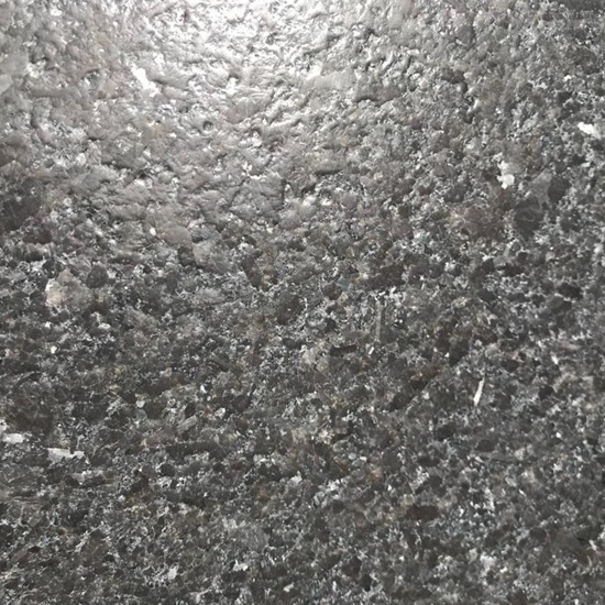 Textura macro del Granito Steel Gray en acabado Leather mate