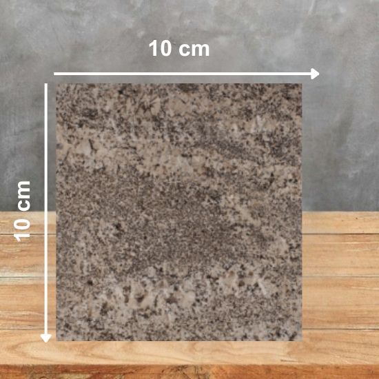 Muestra 10x10 cm granito White Evolution