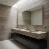Mueble de baño doble con encimera granito White Evolution