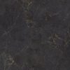 Techlam Cosmopolitan Black porcelánico negro con vetas doradas detalle textura