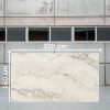 Losa jumbo 320 x 160 cm de porcelánico Techlam Delta con vetas grises