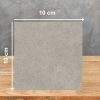 Muestra 10 x 10 cm de porcelánico Techlam Salina Taupe