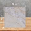 Muestra 10x10 cm cuarcita Terra Dolce Vita crema con vetas suaves