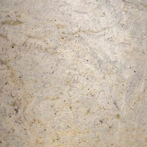 Granito Terra Persia Bianca textura macro beige claro con vetas sutiles