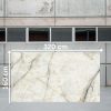 Placa grande Ascale Aura Lux White de 320x160 cm