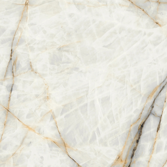 Textura Ascale Aura Lux White blanca con vetas doradas y grises