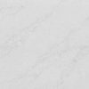 Cuarzo Bical Levantina Quartz blanco con vetas grises suaves textura macro