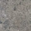 Textura Dekton Ceppo con grandes fragmentos grises y beige