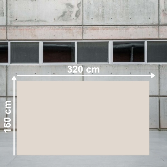 Losa de porcelánico Ascale Blaze Sand 320x160 cm color arena beige